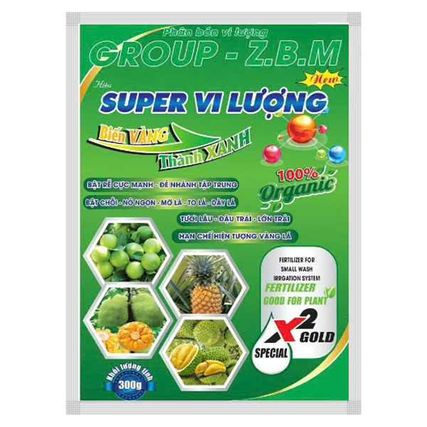 Phân bón vi lượng Group - Z.B.M Supper vi lượng
